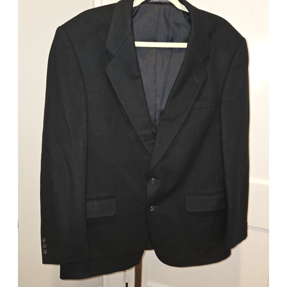 Joseph & Fleiss Lanificio Del Casentino Cashmere Wool Blazer Men's 43